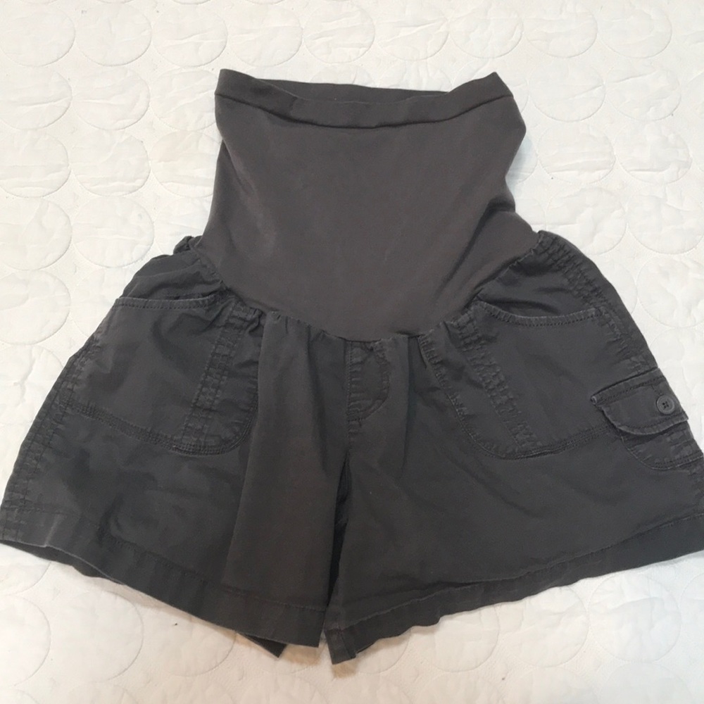 {Motherhood Maternity} Cotton Chino Shorts Large